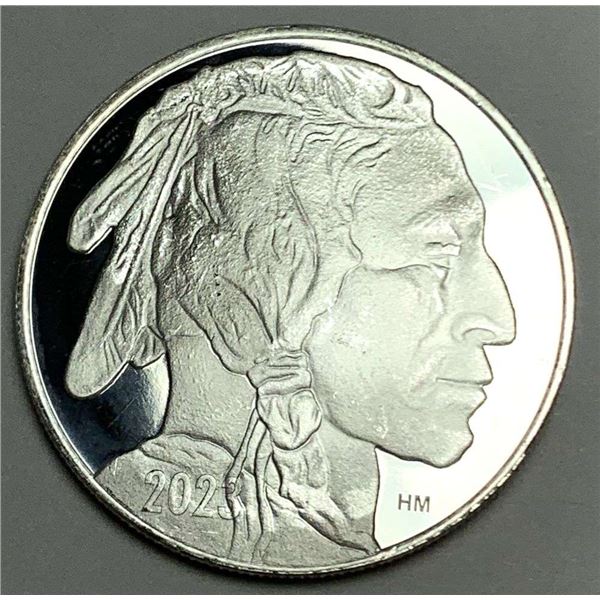 2023 Highland Mint Buffalo Proof 1 ozt .999 Silver