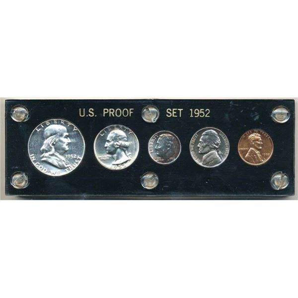 1952 United States Proof Set (5-coins)