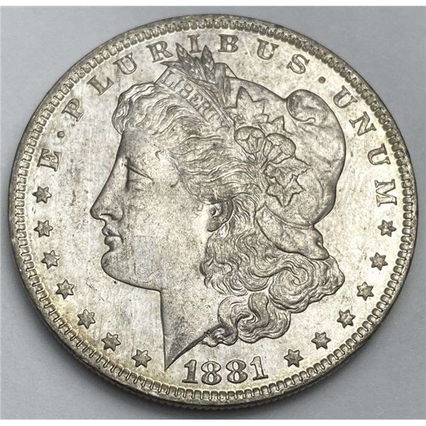 1881-O Morgan Silver Dollar MS64