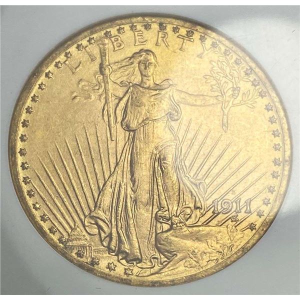 Last Minute! 1911-D Gold $20 Saint Gaudens NGC MS65