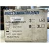 Image 1 : NEW CASE OF 1,000 SIZE LARGE NITRILE EXAM GLOVES,  POWDER FREE, 10 PACKS OF 100