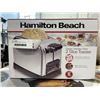 Image 1 : HAMILTON BEACH CLASSIC TOASTER - 2-SLICE -  STAINLESS STEEL, TESTED WORKING - RETAIL $59