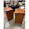 Image 2 : PAIR OF 3 DRAWER NIGHTSTANDS