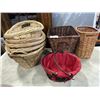 Image 1 : LOT OF NEW WICKER BASKETS