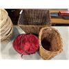 Image 2 : LOT OF NEW WICKER BASKETS