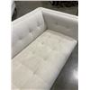 Image 8 : MODERN BEIGE TUFTED SOFA AND LOVESEAT