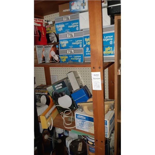 Wood Shelf Lights and more Cat C