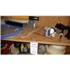 Image 2 : 5 Shelves of Assorted Tools and Supplies Cat C