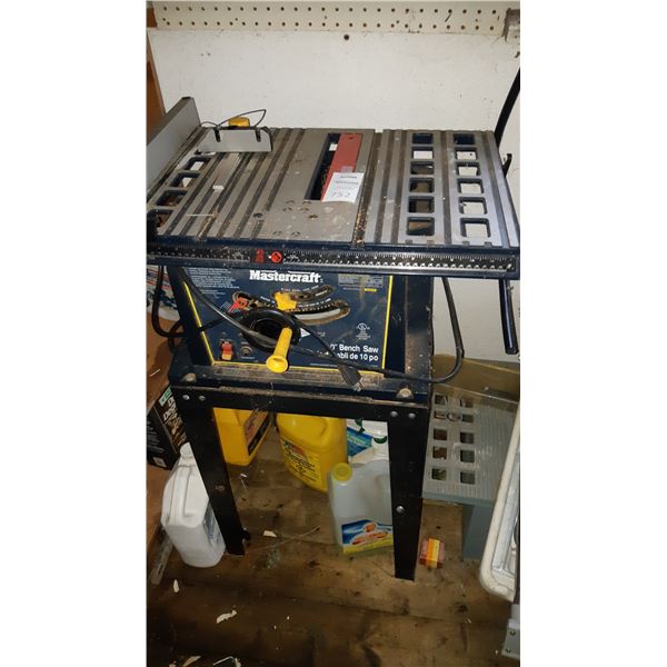 Mastercraft 10" Bench Saw Cat C