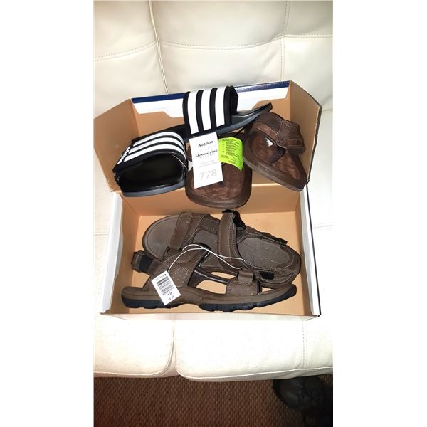 Men's Adidas Sandals & More Cat A