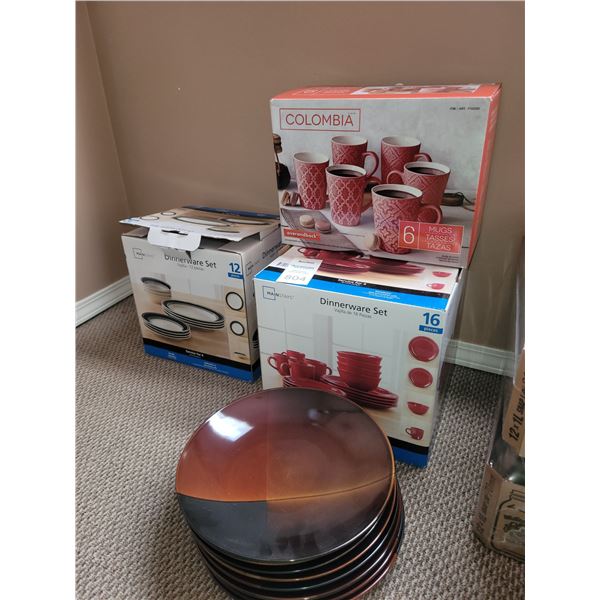 New In Box Dinnerware & More Cat A