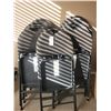Image 1 : Set of 11 Folding Chairs Cat B