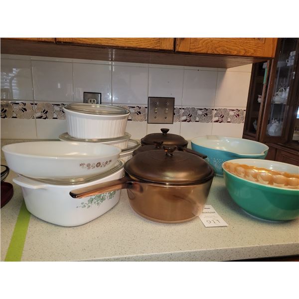 Vintage Pyrex Butterprint Bowl and More - Cat A