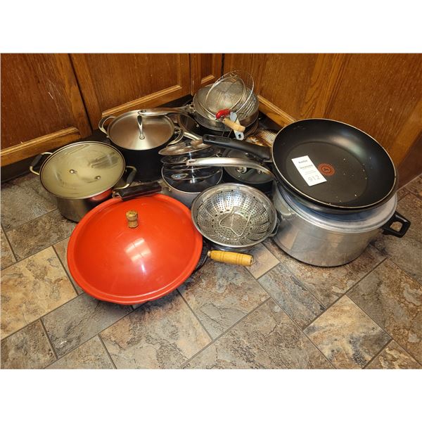 Assorted Pots and Pans - Category A