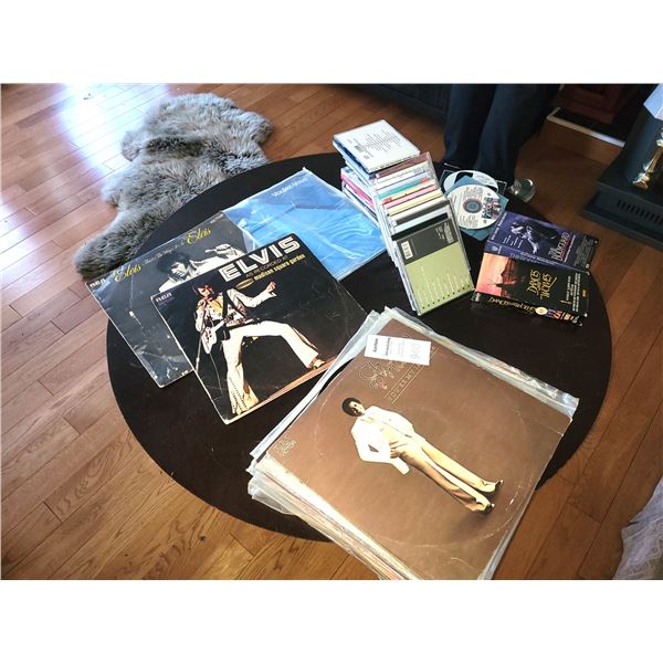 Assorted CDs and Records and More - Cat A