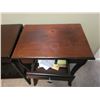 Image 4 : Cabinet, Side Table and Pair of End Tables - Cat B