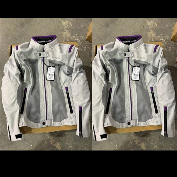 Scoyco - group of 2 NEW women's motorcycle jacket w/ pads (sz XL eu)