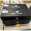 Image 1 : Sky Fox - Group of 6 NEW heating warm winter socks - grey/black (sz S)