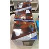 Image 2 : Group of 3 - 4 pack of Solar Post accent lights