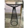 Image 2 : Outdoor bar & counter table (black) approx 27 1/2" D x 43 1/2" H