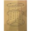 Image 2 : Group of 2 NEW 3608 rotating cosmetics storage box