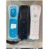 Image 2 : Group of assorted gaming controllers - includes 5 wii controllers / Ps4 dualshock & NEWbright contro