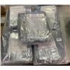 Image 2 : Softan - Group of 5 twin plush sheet sets (Dark Grey)