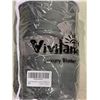 Image 2 : Vivaland - Group of 5 Faux Fur home decor luxury blankets (Charcoal Grey)