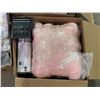 Image 2 : Large box of assorted items - includes Moreeke full/queen set / LED projector nightlight / baby bath