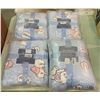 Image 1 : Group of 4 oversized blankets sweatshirt (blue)