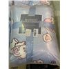 Image 2 : Group of 4 oversized blankets sweatshirt (blue)