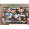 Image 2 : Group of kids toys including - Monopoly crooked cash, Hot Wheels monster trucks & Laser X (store ret