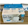 Image 2 : Group of DewStop Bath fan w/fan control & 2 Swash CL99 non-electric bidet toilet seat (store return(