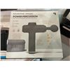 Image 2 : Group of 3 includes - power percussion deep tissue massager, 15 Watt wireless charging stand & Shark