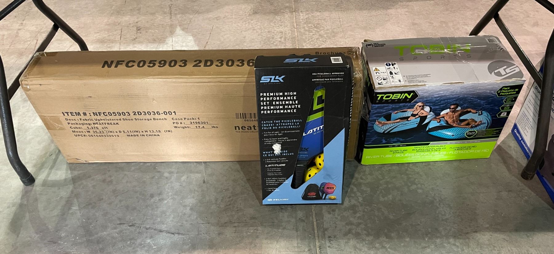 Group of 3 Fabric upholstered shoe storage bench, SLK high performance ...