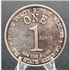 Image 2 : God Bless America One Troy Ounce .999 Fine Silver