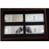 Image 2 : The Washington Mint Box. 6, 4 Troy Oz Silver Bars that are in the shape of Currency