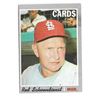 Image 1 : 1970 Topps Red Schoendienst Card #346