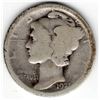 Image 8 : (75) Mercury Dime Set Missing the 1921-D and 1917-D