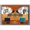 Image 1 : 2007 Donruss Playoff Classic Combox Relic Card Dan Marino & Mark Duper NUMBERED 25/25 RARE CARD #CC-