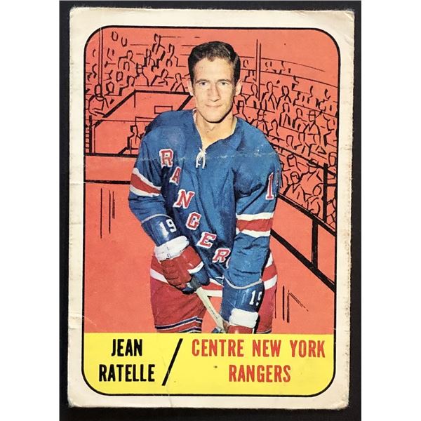 1967-68 O-PEE-CHEE Jean Ratelle (HOF)