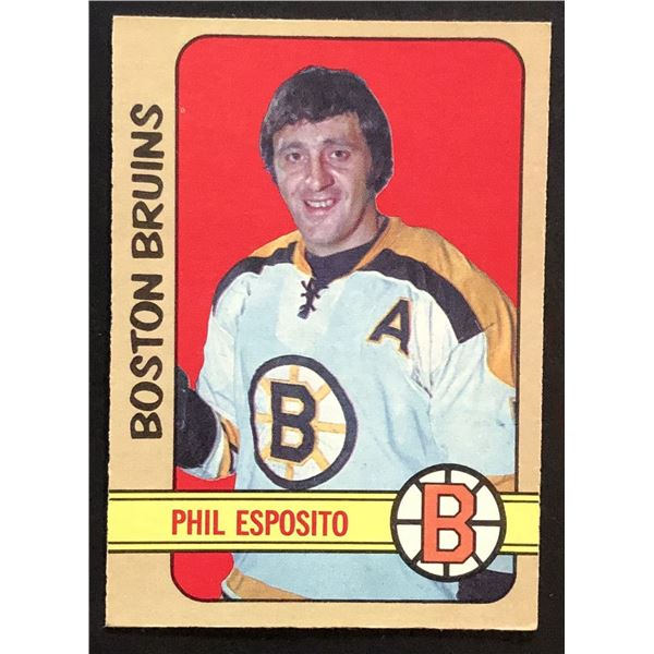 1972-73 O-PEE-CHEE Phil Esposito (HOF)