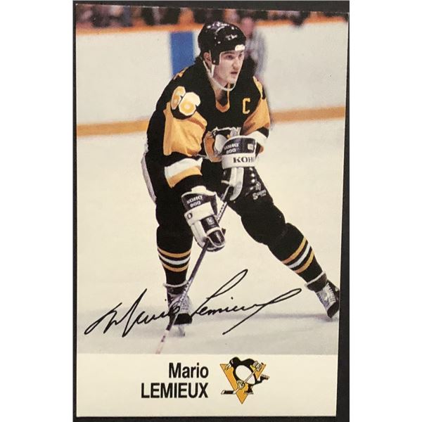 1988-89 ESSO Mario Lemieux (HOF)