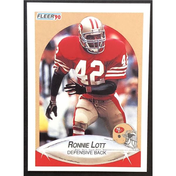 1990 FLEER Ronnie Lott (HOF)