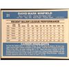 Image 2 : 1982 DONRUSS Dave Winfield (HOF)
