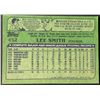 Image 2 : 1982 TOPPS Lee Smith (HOF) (RC)