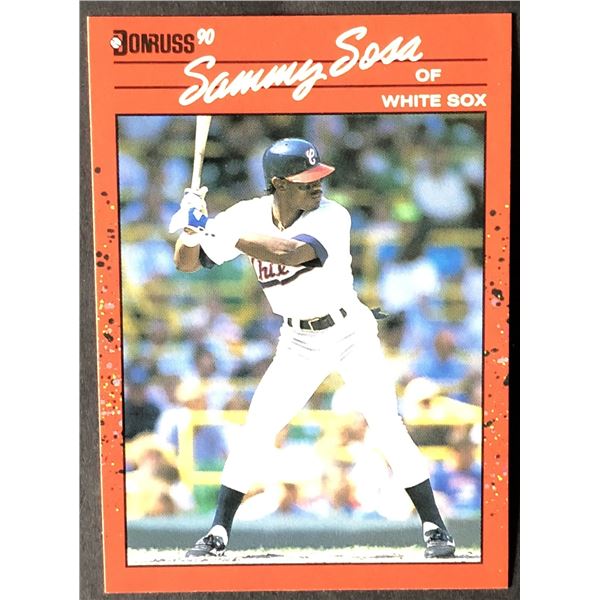 1990 DONRUSS Sammy Sosa (RC)