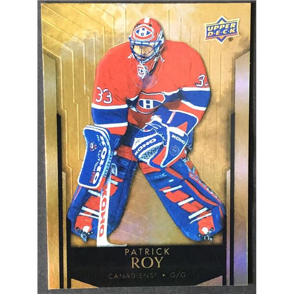 2023 UPPER DECK Patrick Roy (HOF)