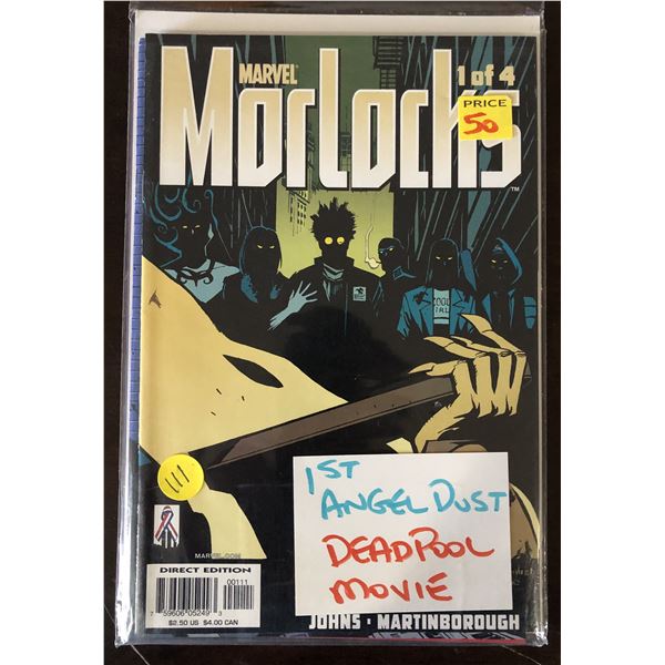 4 Marvel Morlocks Comic set