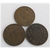 Image 1 : 3 Canadian Pennies 1920, 1921, 1924